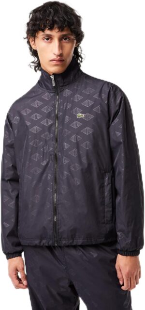 Lacoste Men’s Monogram Print Track Jacket