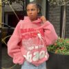 2024 Autumn/Winter Spider Web Hip Hop Hooded Hoodie for Men and Women Y2k Hoodie…
