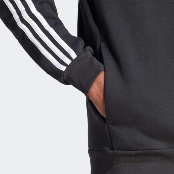 adidas Men’s Essentials Fleece 3-Stripes Full-Zip