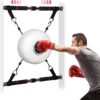 Doorway Punching Bag, Doorway Punching Pad Kit Includes 13" Boxing Ring...