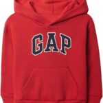 GAP Baby Boys' Playtime Favorites Logo Pullover Hoodie Hooded Sweatshirt