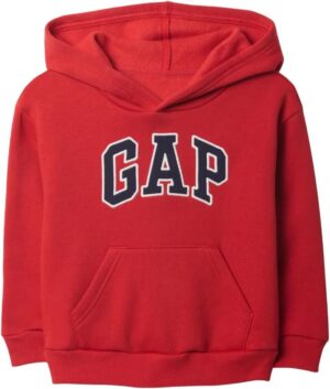 GAP Baby Boys’ Playtime Favorites Logo Pullover Hoodie Hooded Sweatshirt