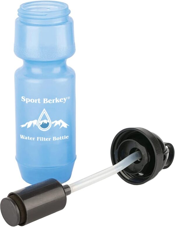 Berkey Sport Filtered Water Bottle BPA Free Portable 22oz New 2018 Model