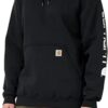 Carhartt Men's K288 Loose Fit Midweight Logo Sleeve Graphic Sweatshirt