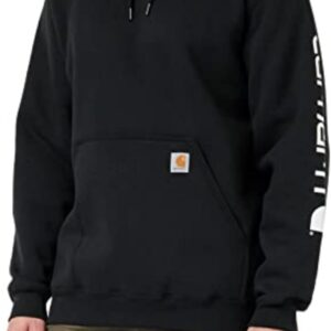 Carhartt Men’s K288 Loose Fit Midweight Logo Sleeve Graphic Sweatshirt
