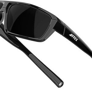ATTCL Polarized Wrap Sunglasses For Men – Fishing Sports Glasses UV Protection