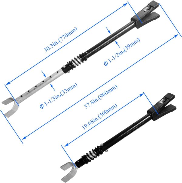 Adjustable Transom Saver for Outboard Motor (150HP)  Rust-Resistant, Shock-Absorbing…