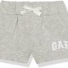 GAP Baby Girls' Logo Shorts