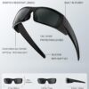 Sports Sunglasses-Men Polarized Mens-Sunglasses: Wrap Around Sun Glasses for Cycling…