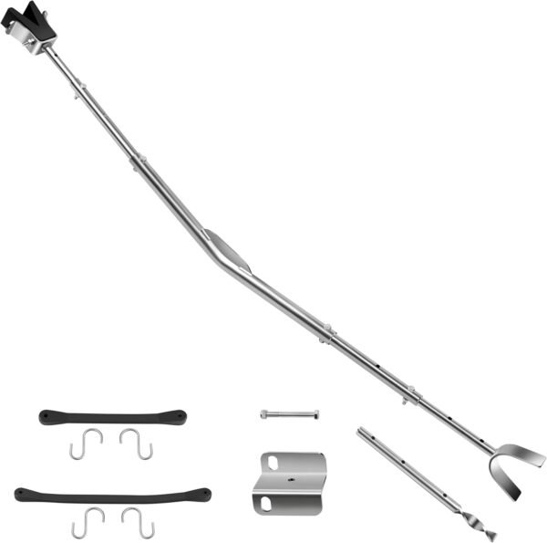 JY PERFORMANCE Universal Transom Saver, Adjustable Boat Transom Saver for Outboards…