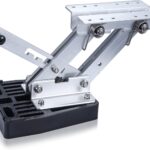 Marinebaby Boat Outboard Motor Bracket, Aluminum Boat Engine Support 20 HP
