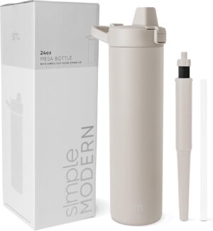 Simple Modern Filtered Water Bottle | Insulated Stainless-Steel Carbon Filter Travel…