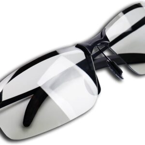 YIMI Polarized Photochromic Driving z87 Sunglasses For Men Women Day and Night safety…