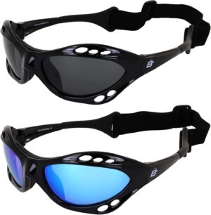 Birdz Eyewear Seahawk Polarized Sunglasses UV Protection Lenses for Sport Surfing Jet…
