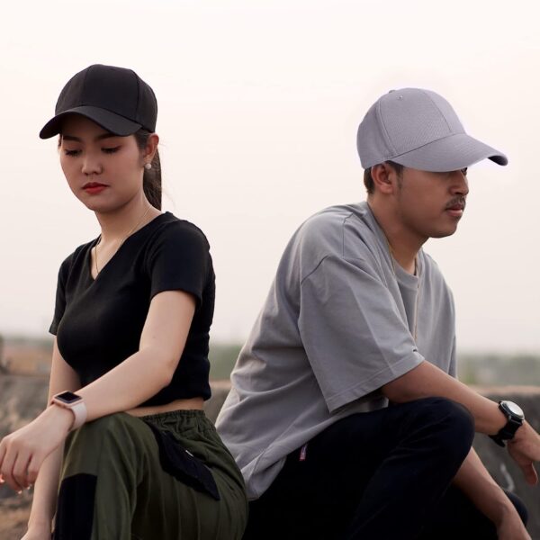 Baseball Cap Men Women Cotton Dad Hat Classic Adjustable Plain Golf Hat Low Profile Unisex