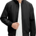 Rdruko Men's Lightweight Jackets Casual Windbreaker Light Fall Spring Golf Stylish...