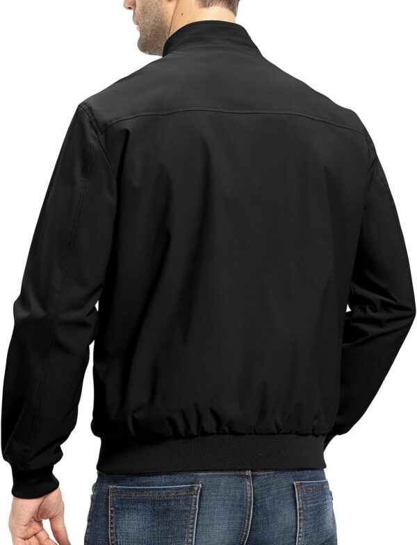 Rdruko Men’s Lightweight Jackets Casual Windbreaker Light Fall Spring Golf Stylish…