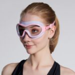 UV Waterproof Anti Fog Swimwear Eyewear Swim Diving Water Glasses Adjustable Swimming...