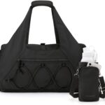 BAGSMART Gym Bag for Women, Lightweight Duffel with Shoe Compartment,...