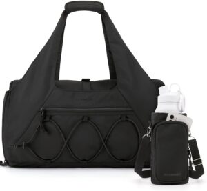 BAGSMART Gym Bag for Women, Lightweight Duffel with Shoe Compartment,…