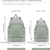 Gym Backpack for Women with Shoes Compartment & Wet Pocket, Large Travel…