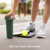 Simple Modern Stainless Steel Shaker Bottle with Ball 24oz | Metal Insulated Cup for…