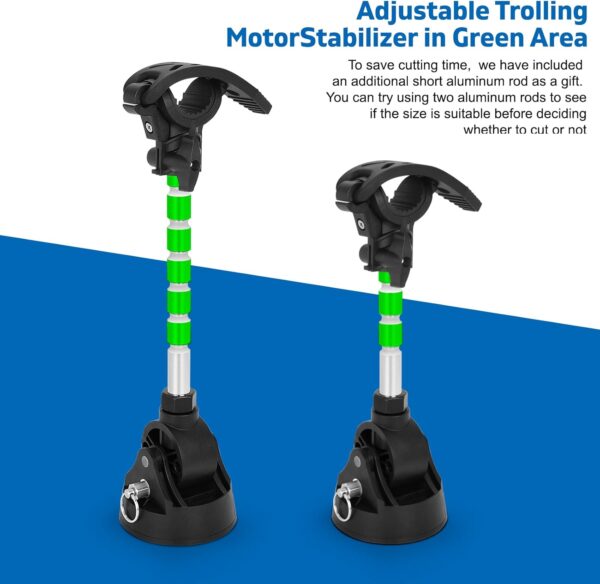Trolling Motor Stabilizer Mount Support for Minn Kota Terrova, Riptide Terrova,…