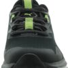 PUMA Men’s Twitch Runner Trail Sneaker, Black-Lime Squeeze