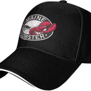 Lobster Maine Baseball Cap Mans Women’s Casquette Hats Adjustable Casquette Hats