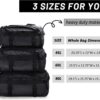 MIER Large Duffel Backpack Sports Gym Bag with Shoe Compartment, Heavy Duty…
