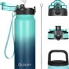 Oldley Insulated Water Bottle 20oz for Adults Kids Stainless Steel Water Bottles with...