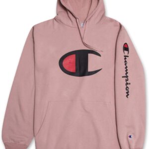 Champion Hoodie for Men Big And Tall Mens Oversized Pullover Fleece Sweatshirt