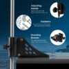 Universal Trolling Motor Deck Mount Replacement for Newport Vessels Pontoon Motor…