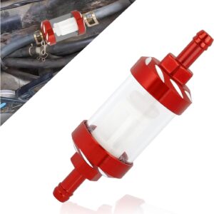 Motorcycle Fuel Filter of Motorcycle Parts,8mm Aluminum Automotive Replacement Fuel…