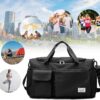 Sports Gym Duffel Bag with Shoes Compartment and Dry Wet Separated Pocket…