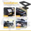 8M0120717 Xi Series Trolling Motor Quick-Release Mounting Bracket Kit for bow mounted…