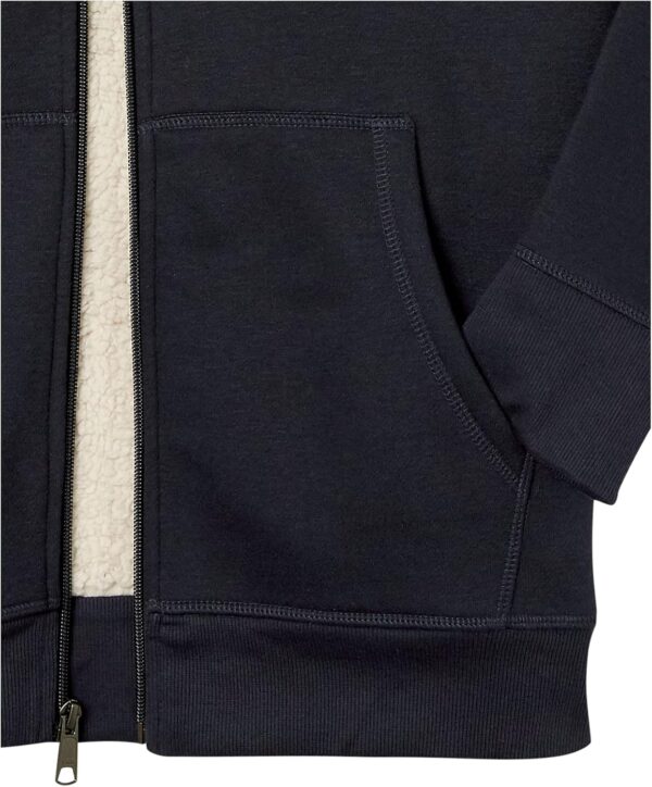 Amazon Essentials Hoodie For Men, Sherpa-Lined Full-Zip Fleece Sweatshirt