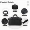 Gym Bag for Men with Shoe Compartment  Small Sports Duffle Bag, Lightweight…