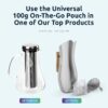 Invigorated Water pH ON-The-GO Alkaline Water Filter Pouch- Portable Alkaline Water…