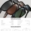 Xagger Polarized Wrap Around Sport Sunglasses for Men Women TR90 Frame