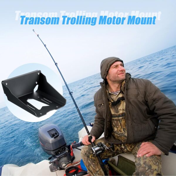 Thenshop Transom Trolling Motor Mount for Kayak Trolling Motor Transom Mount…