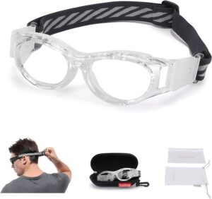 Kids Sport Glasses – Basketball & Football Goggles – Boys Safety Eyewear – Anti Shock…
