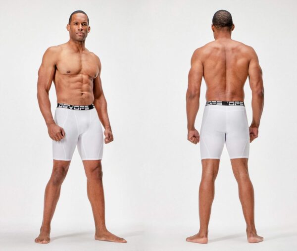 DEVOPS 3 or 5 Pack Compression Shorts Men Spandex Sport Shorts Athletic Workout…