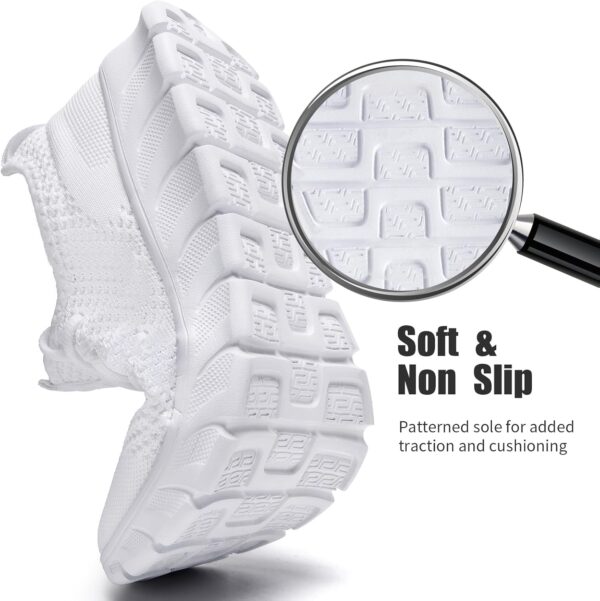 Mens Running Shoes Slip On Tennis Walking Sneakers Workout Athletic Lightweight Casual…