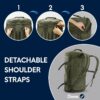 Haimont 45L Duffle Backpack Bag, Convertible Travel Duffle with Shoes…