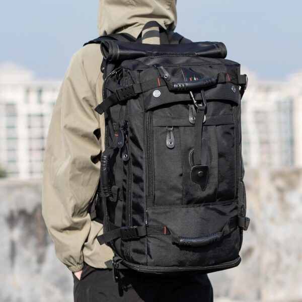 Travel Backpack Carry On Backpack Durable Convertible Duffle Bag Fit for…