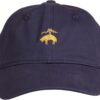 Brooks Brothers Mens Classic 100% Cotton Twill Baseball Cap - Woven Logo One-Size...