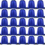 KUUQA 25Pcs Drawstring Backpack Bags String Backpack Sport Bag Sack Cinch...