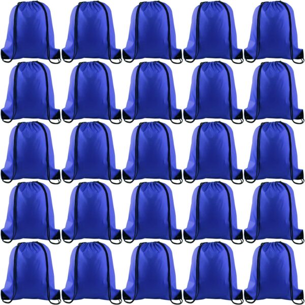 KUUQA 25Pcs Drawstring Backpack Bags String Backpack Sport Bag Sack Cinch…