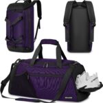 Gym Bags for Men Women 45L Large Gym Backpack Multiple Pockets Sport Duffle...